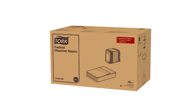 Tork Fastfold диспенсерные салфетки 10933