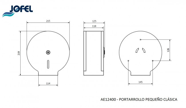 Диспенсер для туалетной бумаги Jofel АE12400