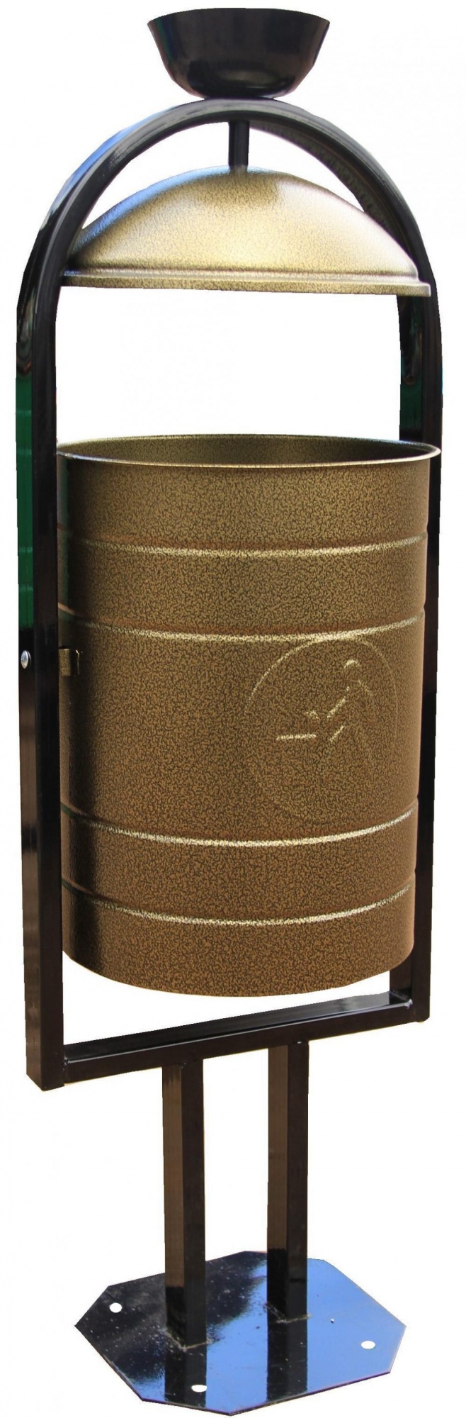 Урна с пепельницей опрокидывающаяся СШ-155