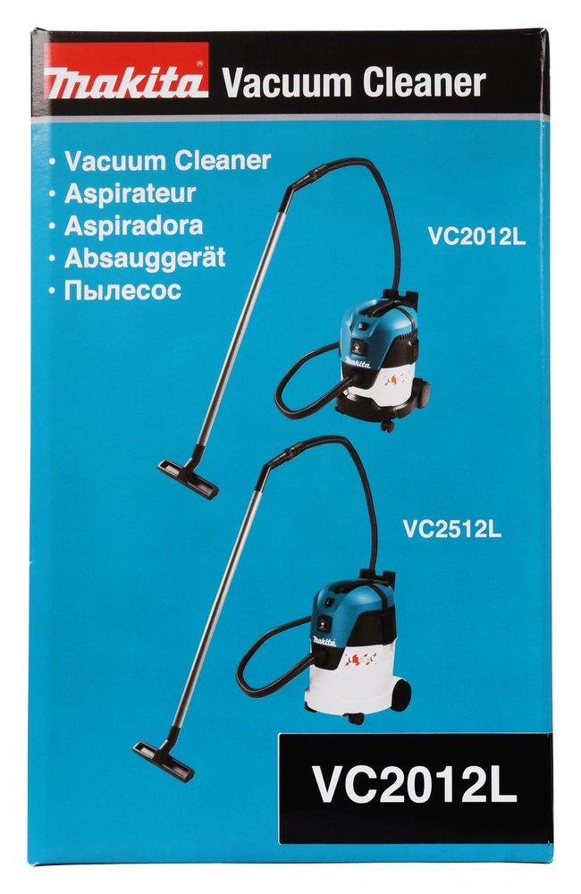 Профессиональный пылесос для сухой и влажной уборки Makita VC2012L 1000 Вт, 210 мбар, 20 л