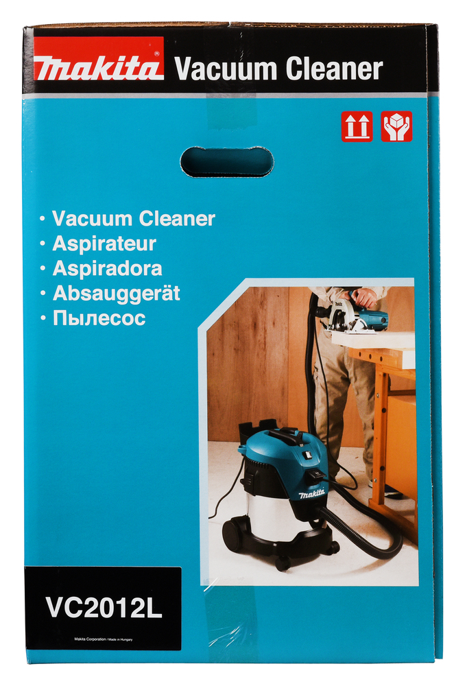Профессиональный пылесос для сухой и влажной уборки Makita VC2012L 1000 Вт, 210 мбар, 20 л