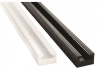 Склиз пластиковый черный, длинный для снегоходов Polaris