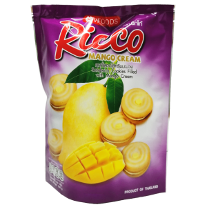 Печенье с манговым кремом  RICCO VFOODS, Таиланд, 150 г