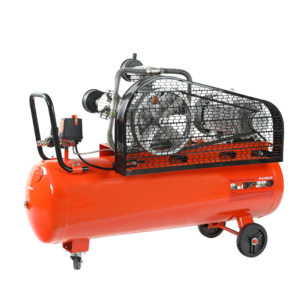 Компрессор Patriot поршневой ременной PTR 100-670