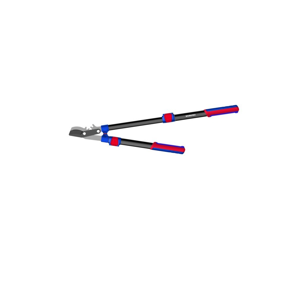 Сучкорез 625-925 мм телескопический двухрычажный, для свежих ветвей WORKPRO