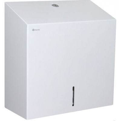 Держатель листовых бумажных полотенец из эмалированной стали MERIDA STELLA WHITE MAXI ASB101