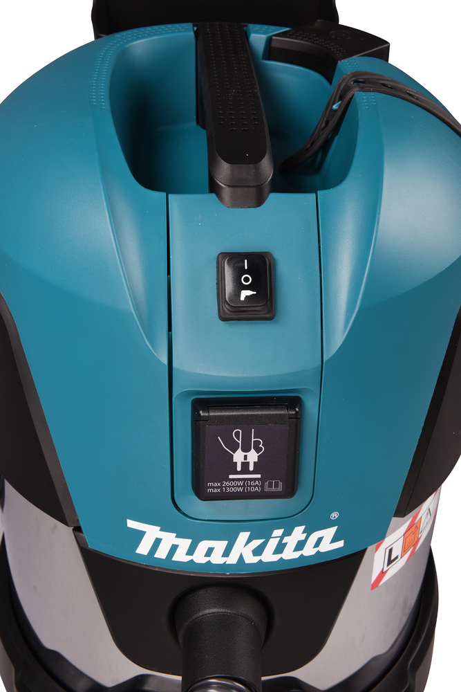 Профессиональный пылесос для сухой и влажной уборки Makita VC2012L 1000 Вт, 210 мбар, 20 л