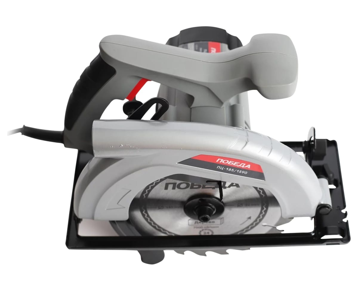 Пила циркулярная ПОБЕДА ПЦ-185/1590, 1200 Вт, пильный диск 185 мм