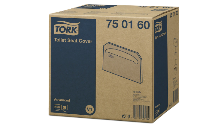 750160 Tork индивидуальные бумажные покрытия на унитаз