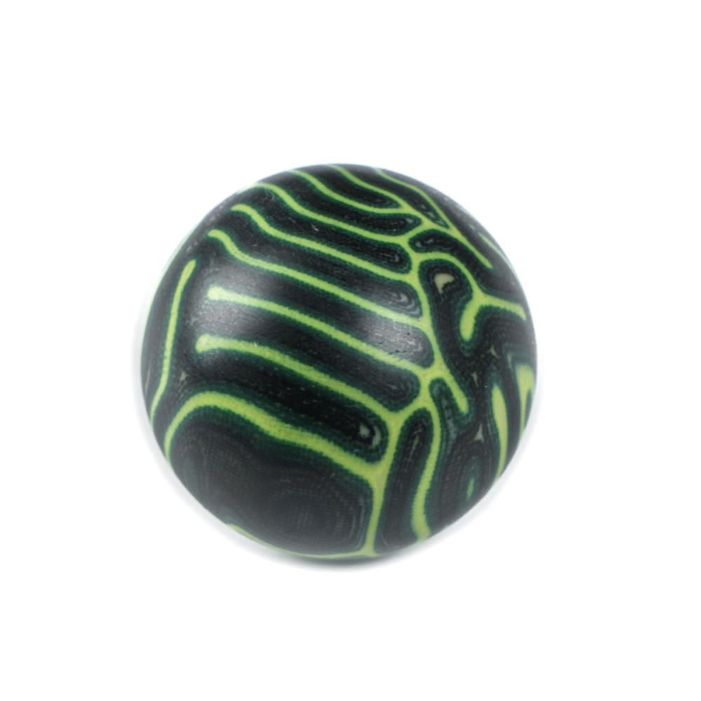 Ручка-шар TSPROF, 8 мм, Crazy Fiber (авантюрин)