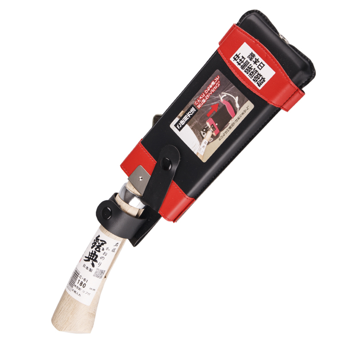 Топорик туристический традиционный SAYA-NATA, деревянные ножны, 750 гр, 180mm