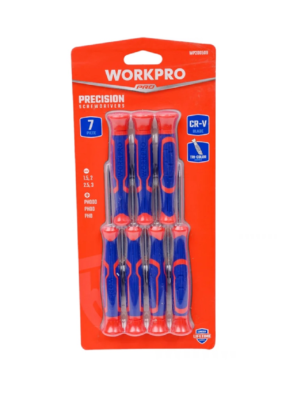 Набор  отверток  7 шт WORKPRO