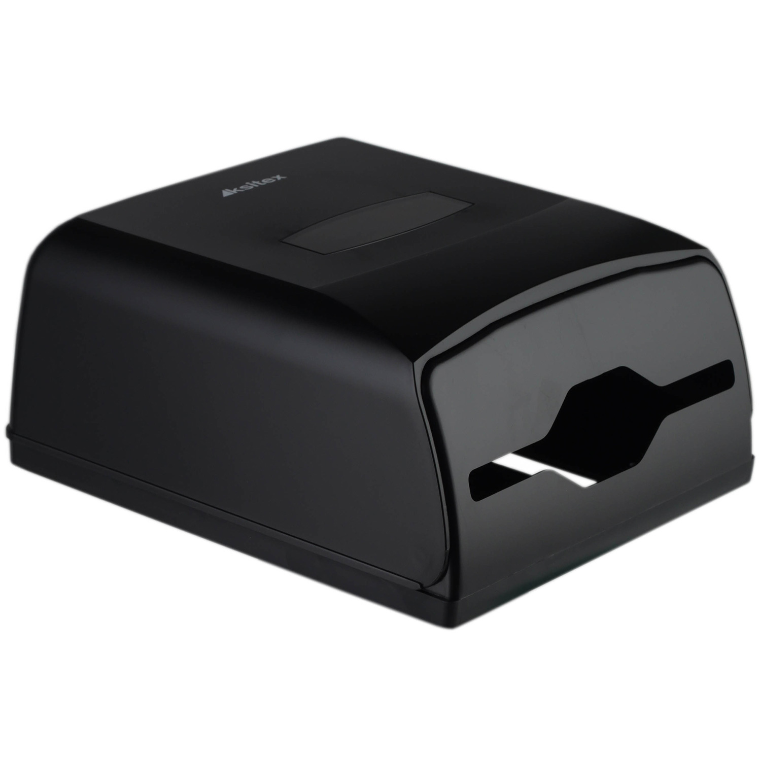 Диспенсер листовых полотенец Ksitex TH-8238B (черный)