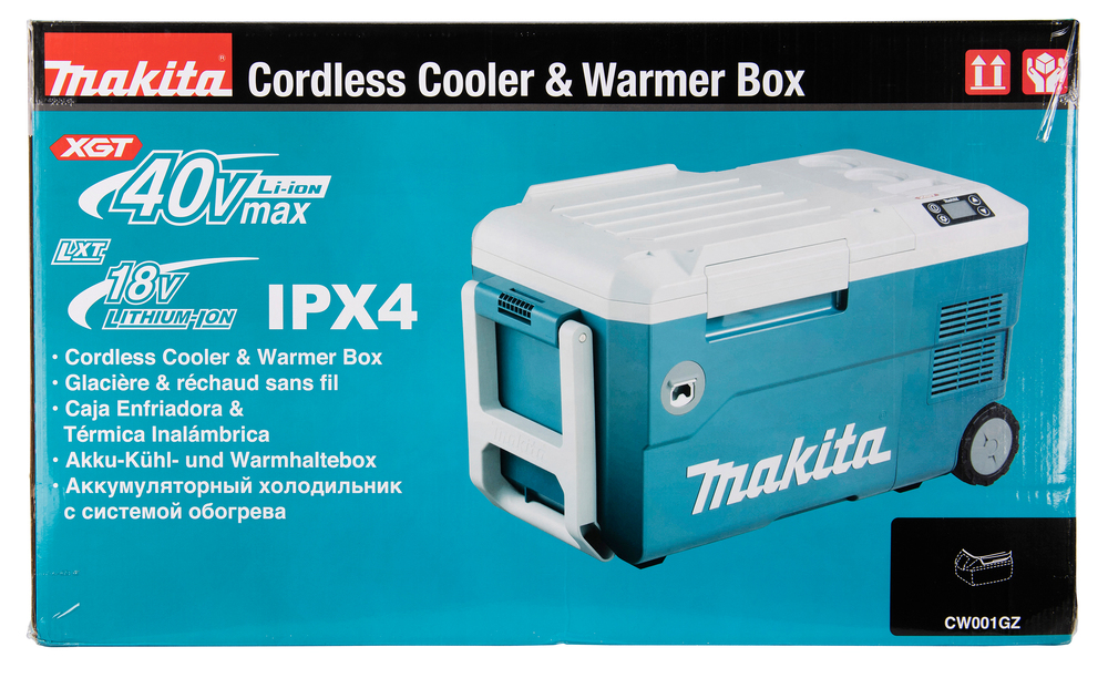 Холодильник аккумуляторный с функцией подогрева CW001GZ 40 В,DС - 12В, AC - 220В, 20 л, без акб и ЗУ