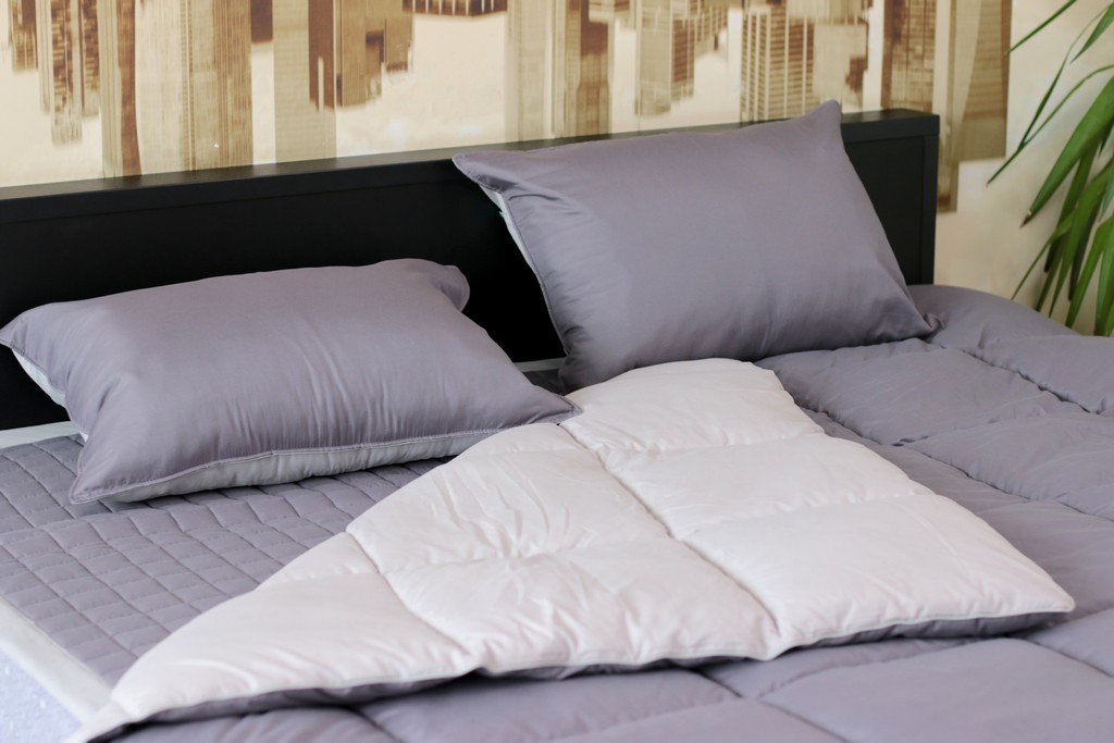 Комплект постельного белья GOCHU Solido set K серый