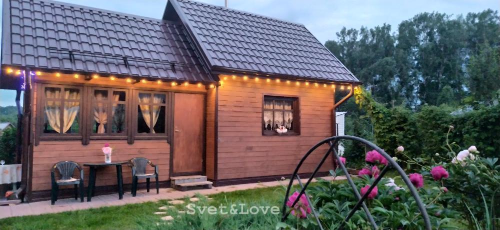 Уличная ретро гирлянда, витой черный провод, 50 лампочек, 1Вт