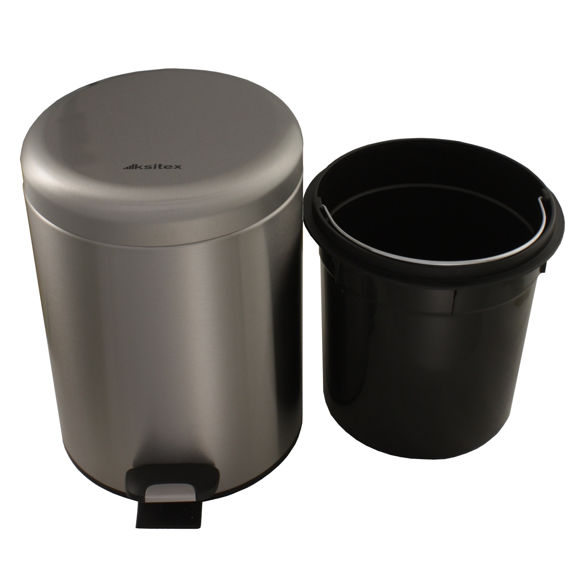 Урна с механизмом поднятия крышки Ksitex BGR-5M (матовая)