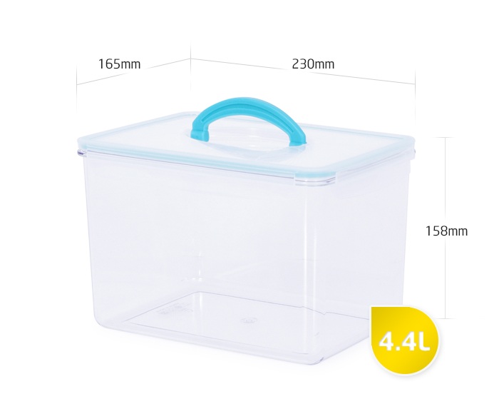 Тритановый контейнер с замками TR-15RT 4.4 л