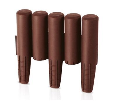 Ограждение для клумб Prosperplast Palisada 15,5см/2,7м