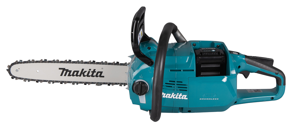 Пила цепная аккумуляторная Makita UC011GZ XGT 40v MAX, 1600 Вт, 14"/35 см, 3/8", 1,3 мм, 25,5 м/с, инстр., BL, WG, без акб и ЗУ