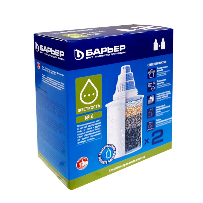 Сменная кассета Барьер 6 "Жесткость" 2 шт.