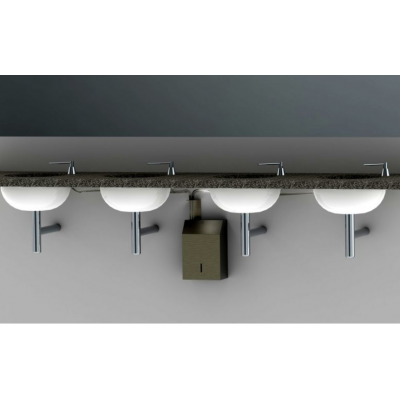 Контейнер под канистру жидкого мыла на 5 л MERIDA STELLA, матовый