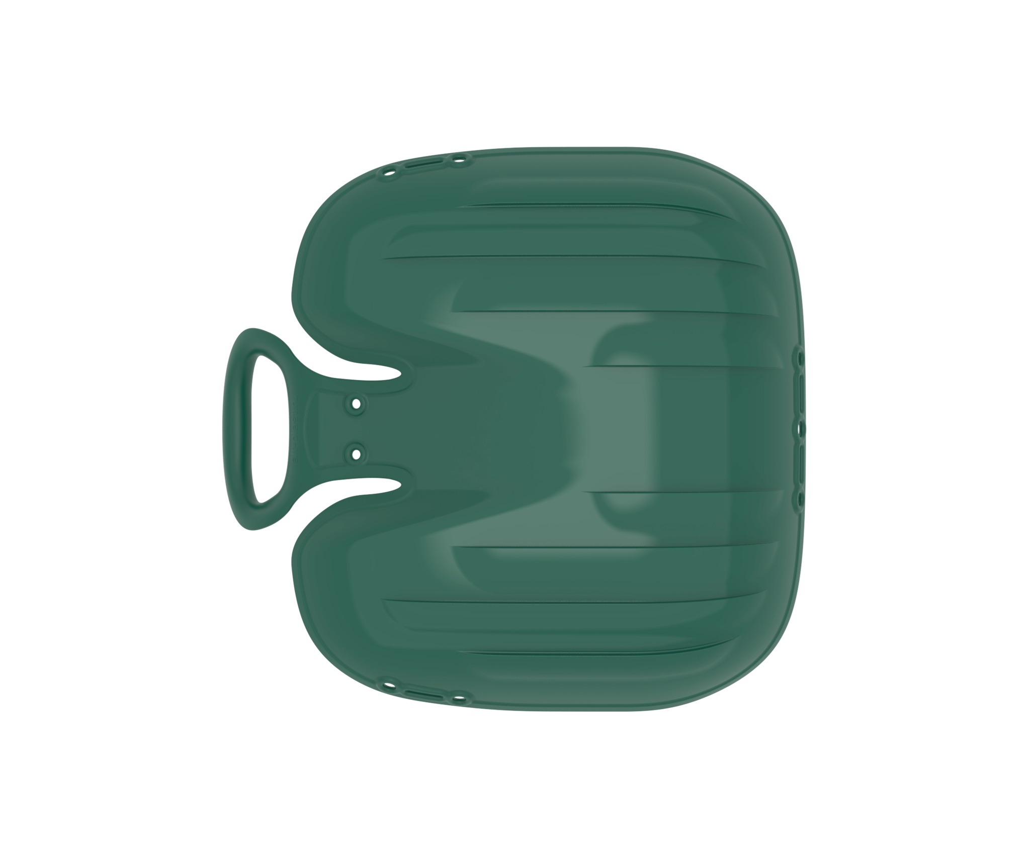 Санки ледянки "Вираж" с мягкой сидушкой 39х37х14 см