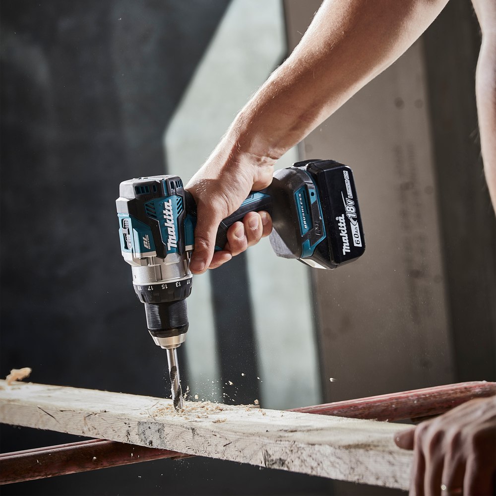 Дрель-шуруповерт аккумуляторная Makita DDF489Z LXT 18В, 130 Нм, 2100 об/мин, без акб и ЗУ