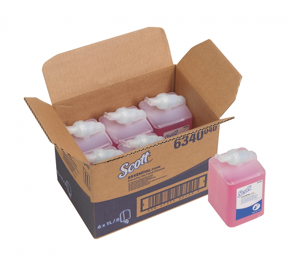 Жидкое мыло Kimberly-Clark пенное KLEENEX лосьон для рук 6340