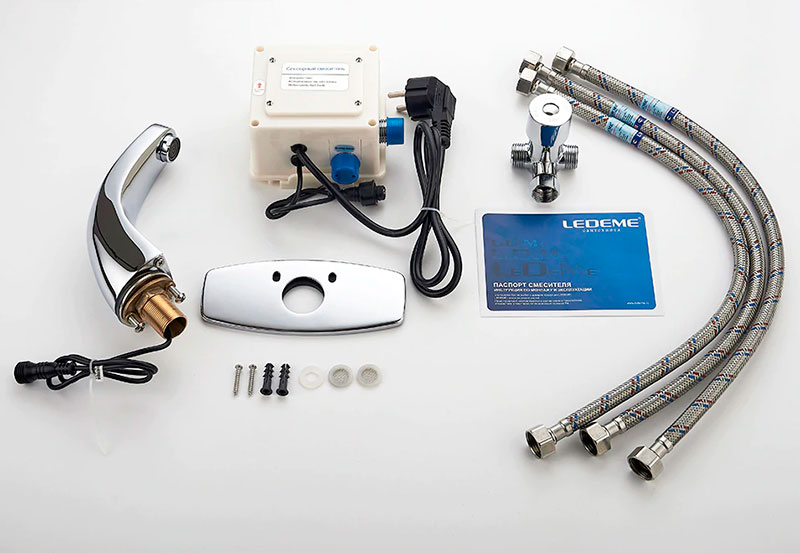 СМЕСИТЕЛЬ ДЛЯ КУХНИ LEDEME L1055-13, СЕНСОРНЫЙ