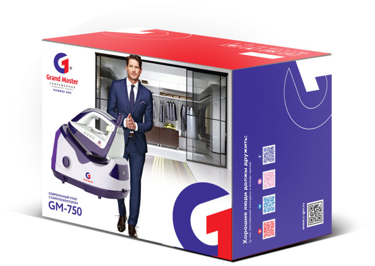 Утюг с парогенератором Grand Master GM-750