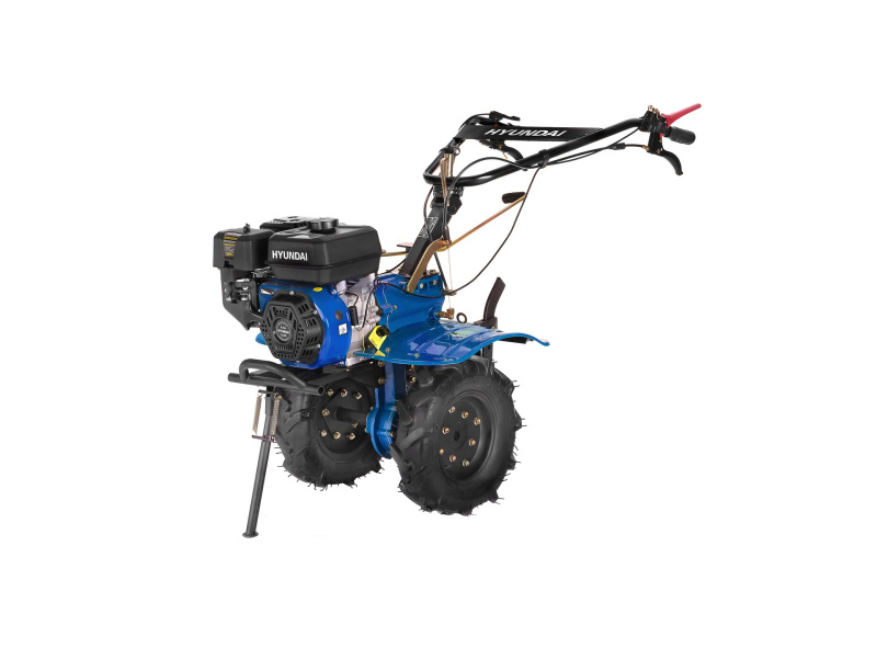 Бензиновый мотоблок  Hyundai T 1300 с комплектом колес