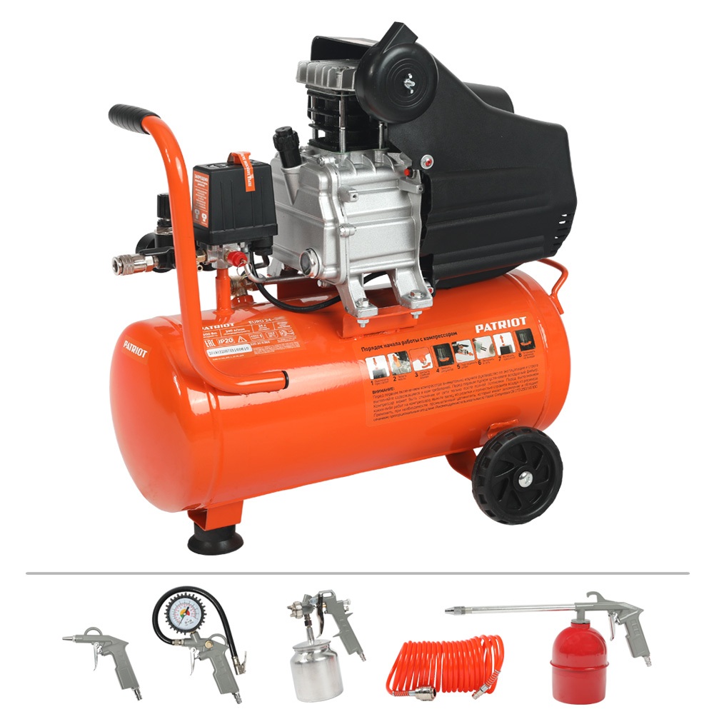 Компрессор Patriot поршневой масляный EURO 50-260 K