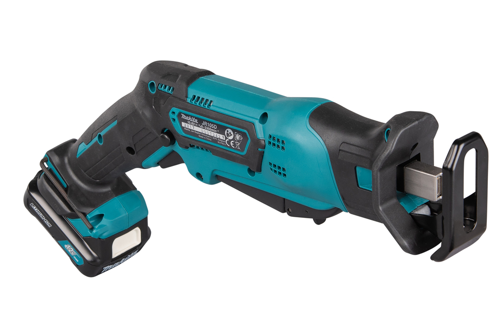 Пила сабельная аккумуляторная Makita JR105DWAE CXT 12В, 0 – 3300 об/мин, 13 мм