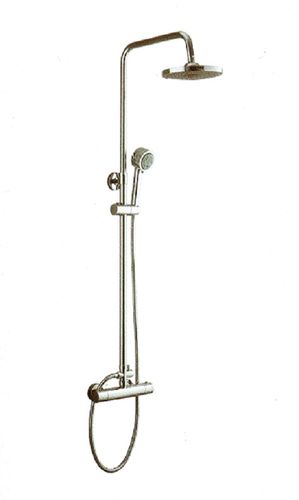 ДУШЕВАЯ СТОЙКА СО СМЕСИТЕЛЕМ LEDEME L2410 ТЕРМОСТАТ С ТРОПИЧЕСКИМ ДУШЕМ