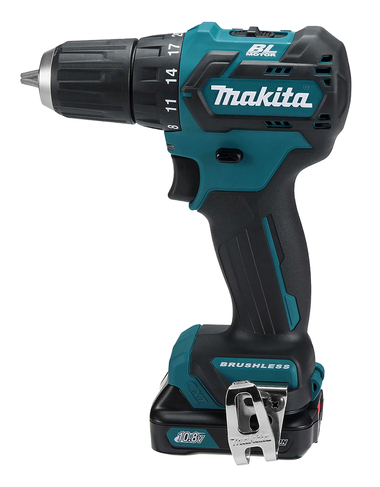 Дрель-шуруповерт аккумуляторная Makita DF332DZ CXT 10.8В, 35 Нм, 1500 об/мин