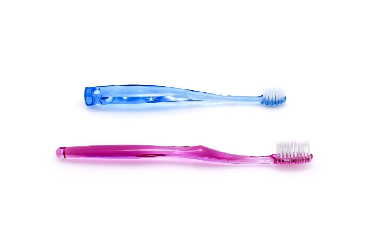 Зубная щетка с держателем на присоске "Улыбка капли"