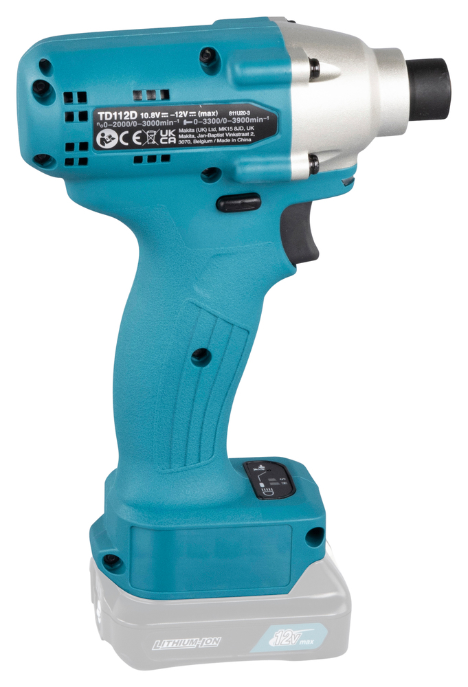 Шуруповерт ударный аккумуляторный Makita TD112DMZ CXT 12В, 135 Нм, 3000 об/мин, без акб и ЗУ