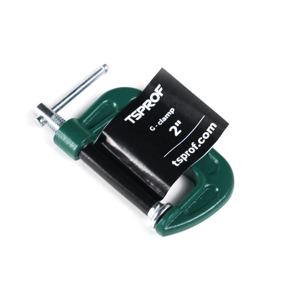 Струбцина TSPROF G-образная, 50 мм, 2"