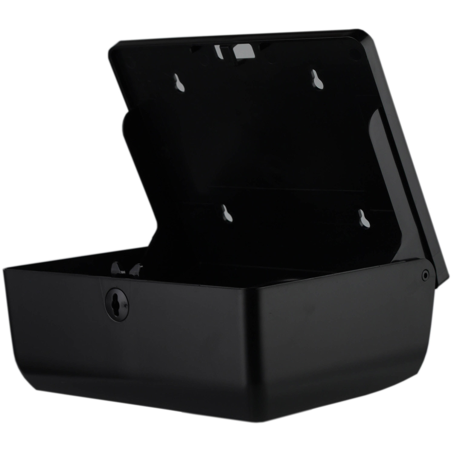 Диспенсер листовых полотенец Ksitex TH-8125B (черный)