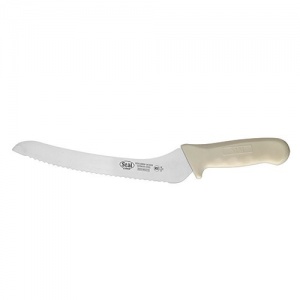 Нож для хлеба 22,5 см белая рукоять 