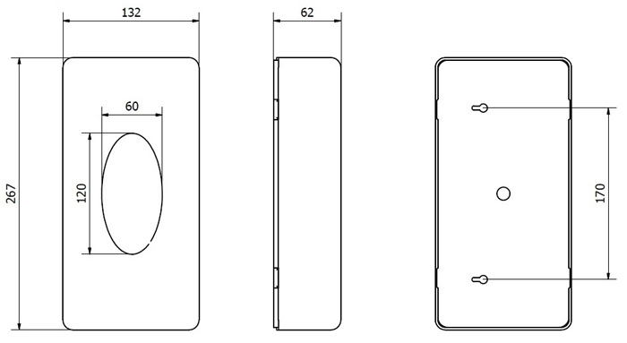 Диспенсер для косметических салфеток Jofel AH66500
