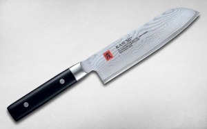 Нож кухонный Сантоку 18 см Kasumi Damascus