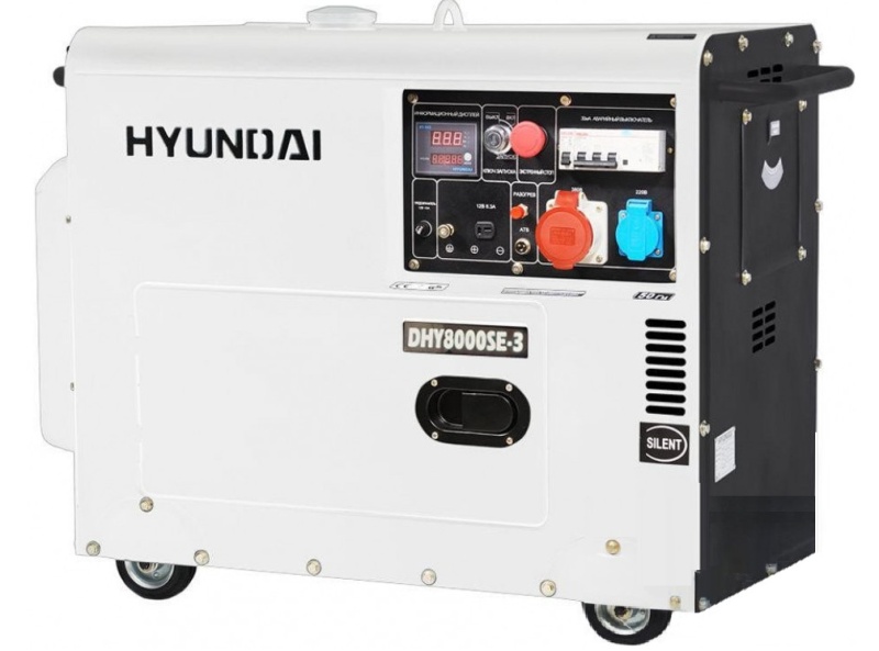 Генератор дизельный DHY 8000SE-3