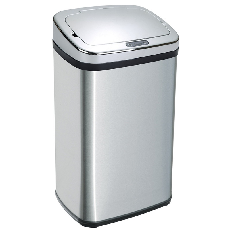 Урна сенсорная с автоматически открывающейся крышкой AGB-50M (матовая)