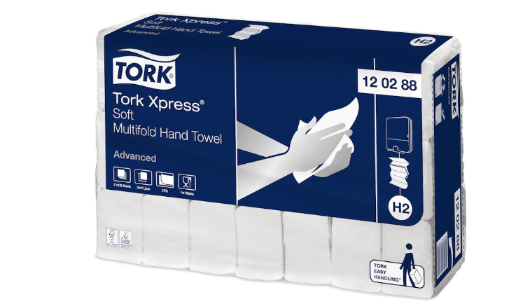 120288 Tork Xpress® листовые полотенца Multifold
