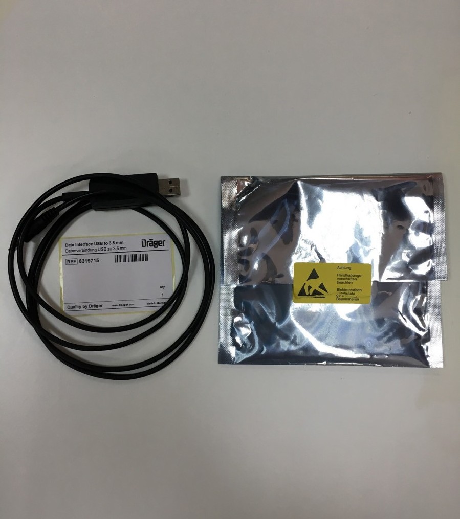 Профессиональный Алкотестер Drager Alcotest 6820 с кабелем для подключения к ПК