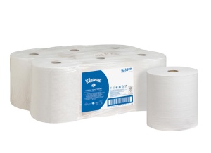 Бумажные полотенца в рулонах Kleenex 6238 белые двухслойные