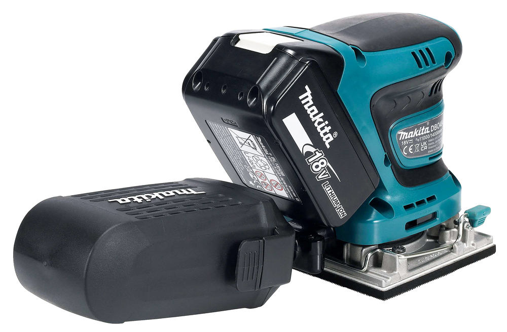 Вибрационная шлифмашина аккумуляторная Makita DBO484Z LXT 18В, 28000 об/мин, без акб и ЗУ