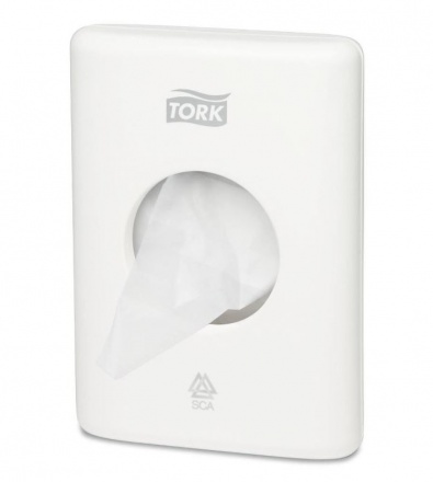 566000 Держатель для гигиенических пакетов белый,